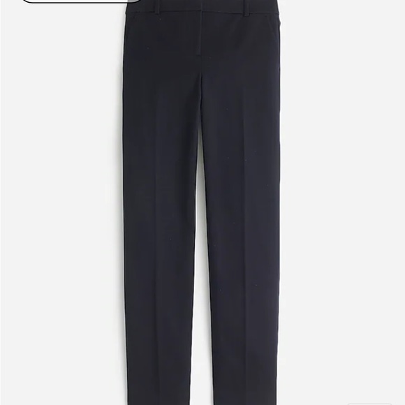 Cameron slim crop pant in bi-stretch cotton blend - Picture 2 of 4